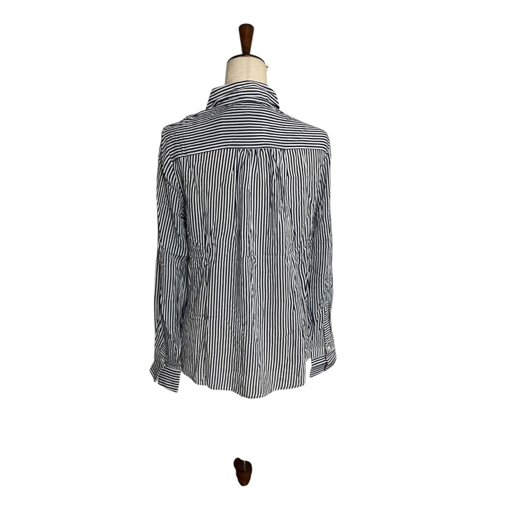 Philosophy Blue Striped Button Down Shirt Sz XS - Picture 8 of 13